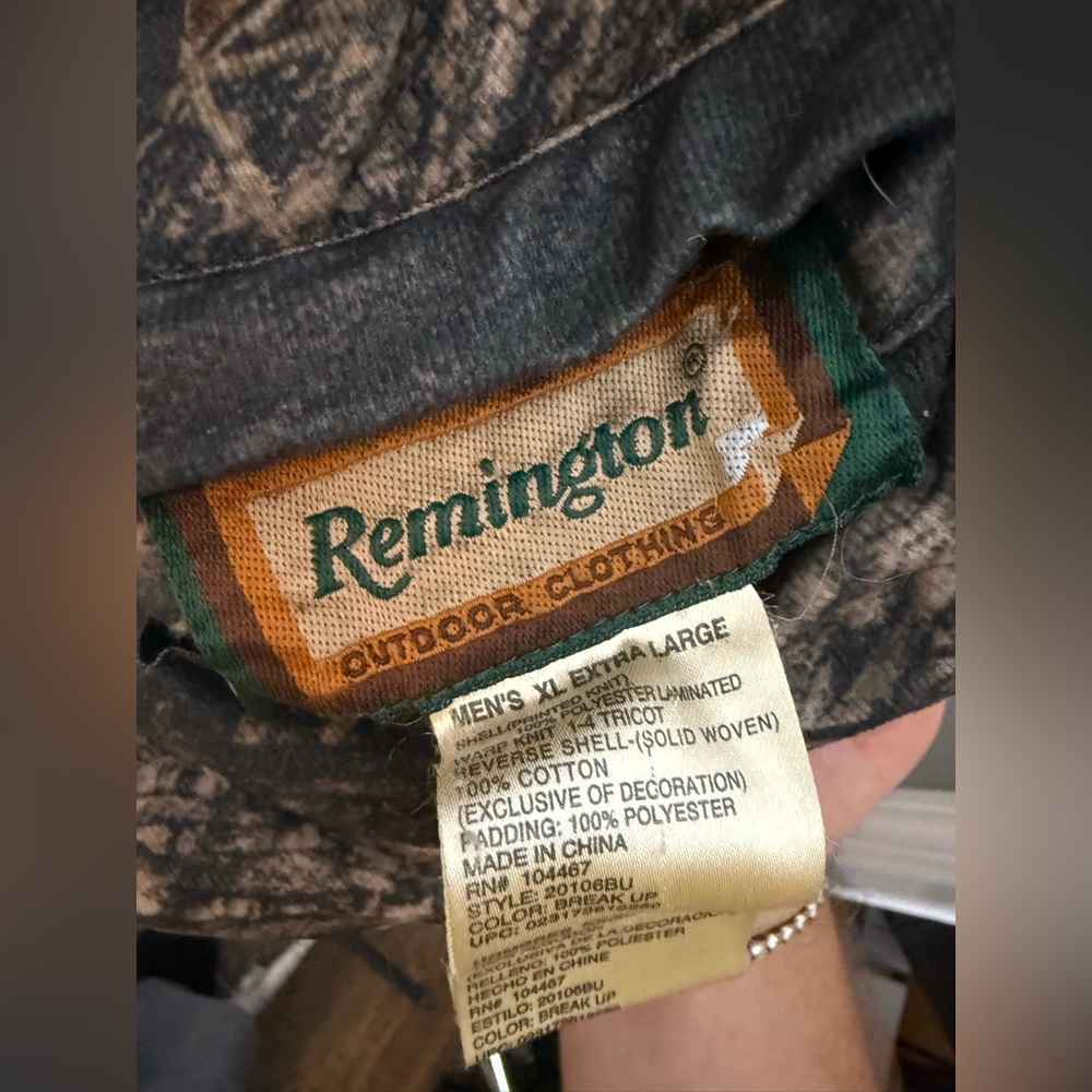 Vintage Remington Reversible Tan & Camo Hunting Jacket | XL - Picture 8 of 8